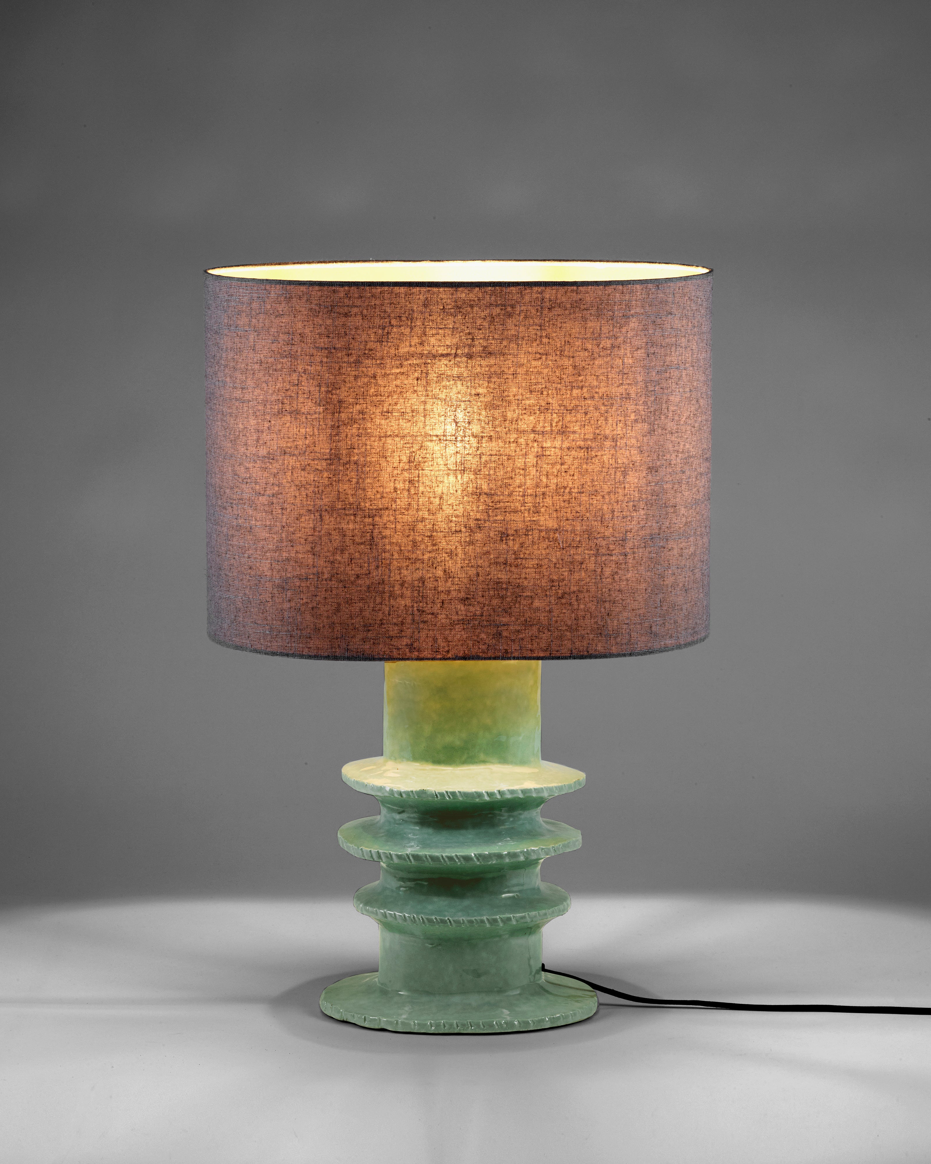 Serax Georgia stolní lampa keramická světle modrá