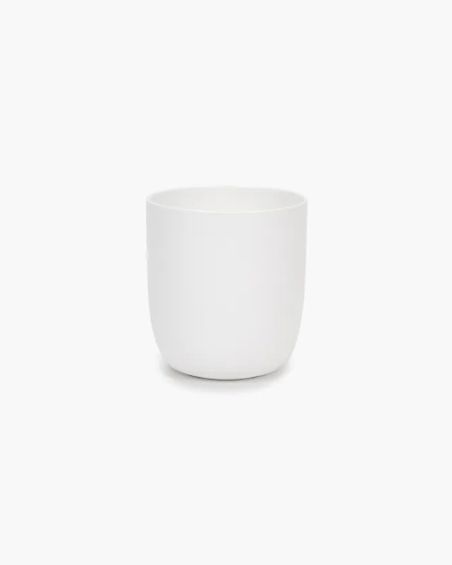 Serax Base šálek na čaj bez ucha bílý porcelán