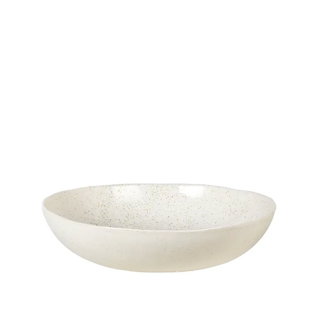 Broste Copenhagen Nordic Vanilla Salad bowl salátová mísa bílá