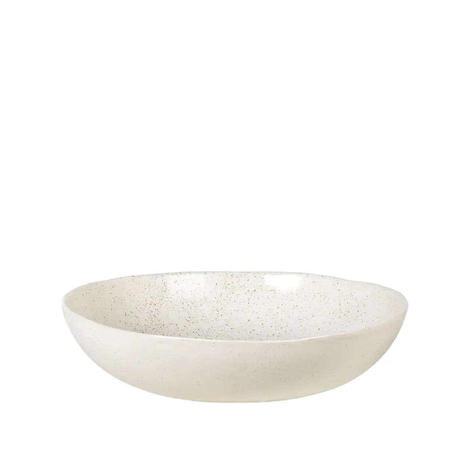 Broste Copenhagen Nordic Vanilla Salad bowl salátová mísa bílá