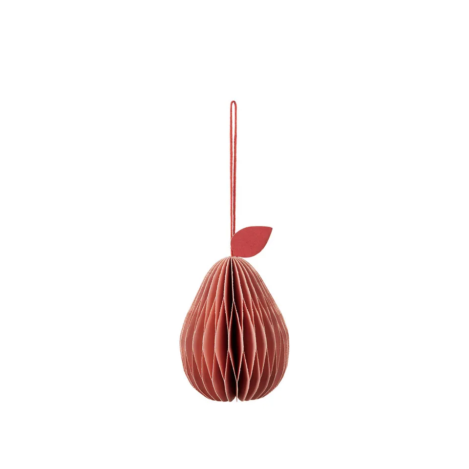 Broste Copenhagen Pear keramická ozdoba hruška