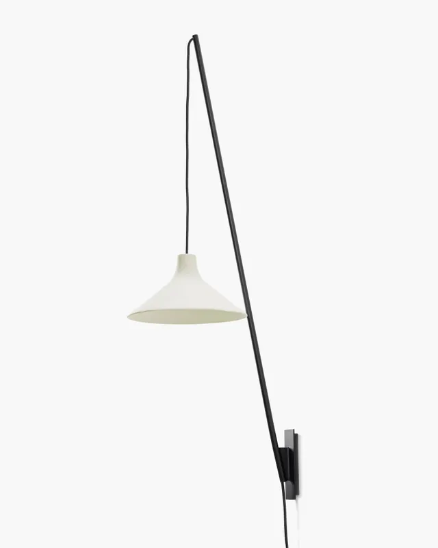 Serax Seam nástěnná lampa M bílá porcelánová