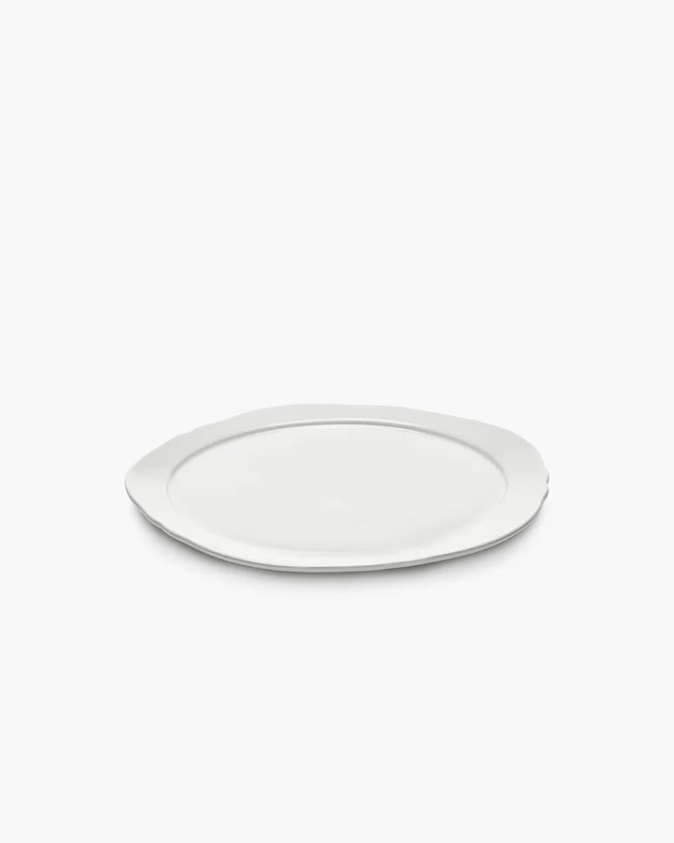 Serax Silhouette 02 jídelní talíř bílý porcelán