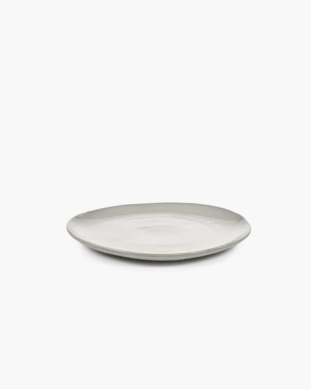 Serax La Mère talíř off-white velký kamenina