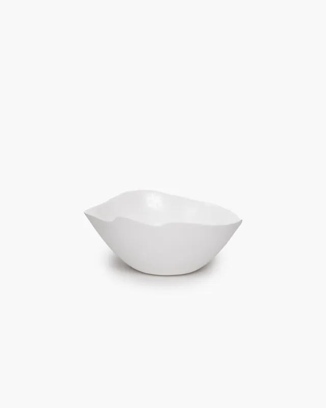 Serax Perfect Imperfection Shanti salátová mísa bílá porcelán