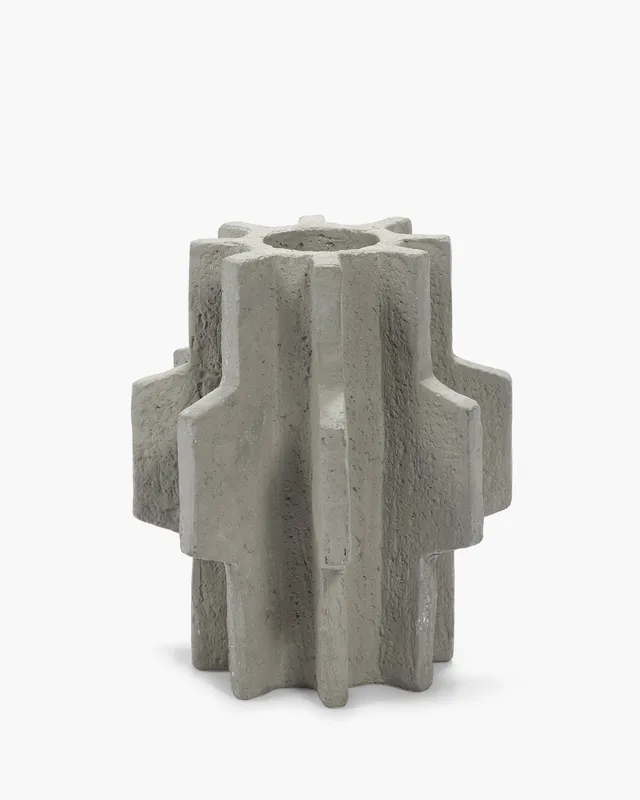 Serax FCK Vase 01 váza cement