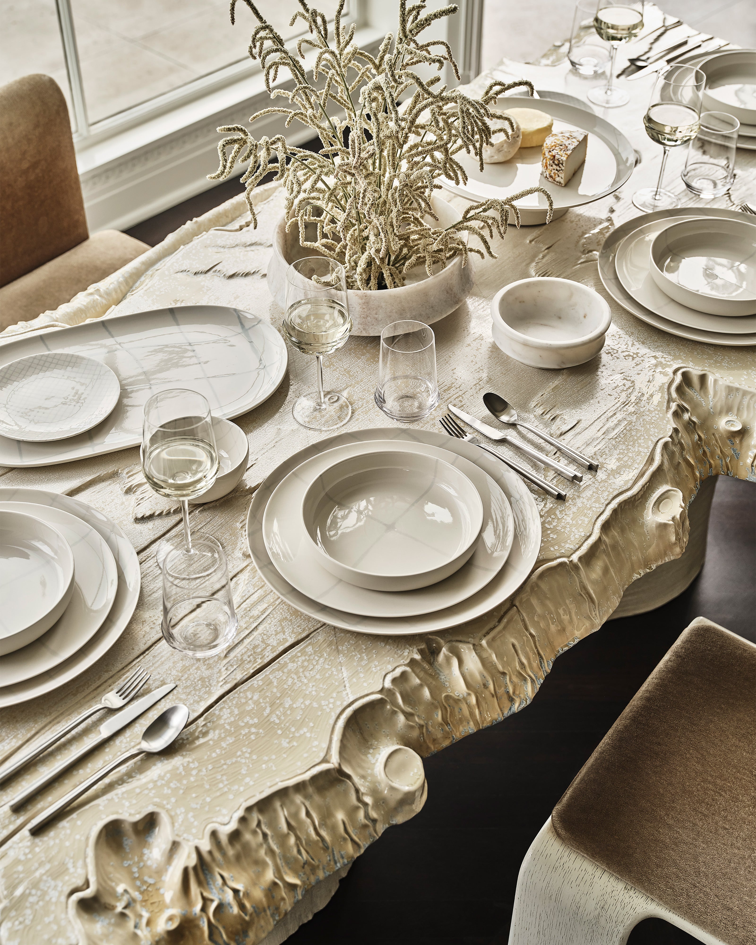 Serax Zuma S hluboký talíř bílý porcelán
