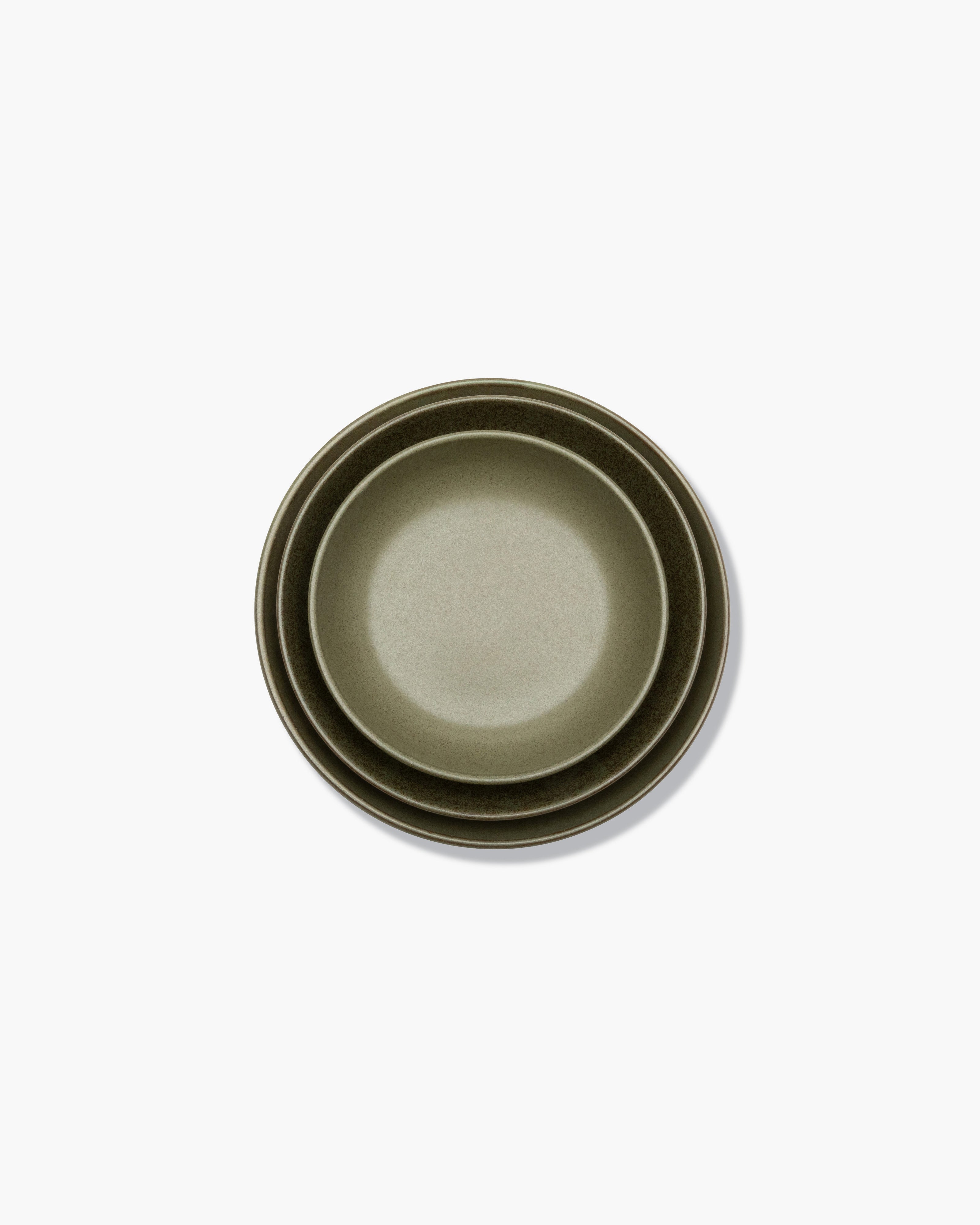 Serax Surface hluboký talíř L camo green reaktivní