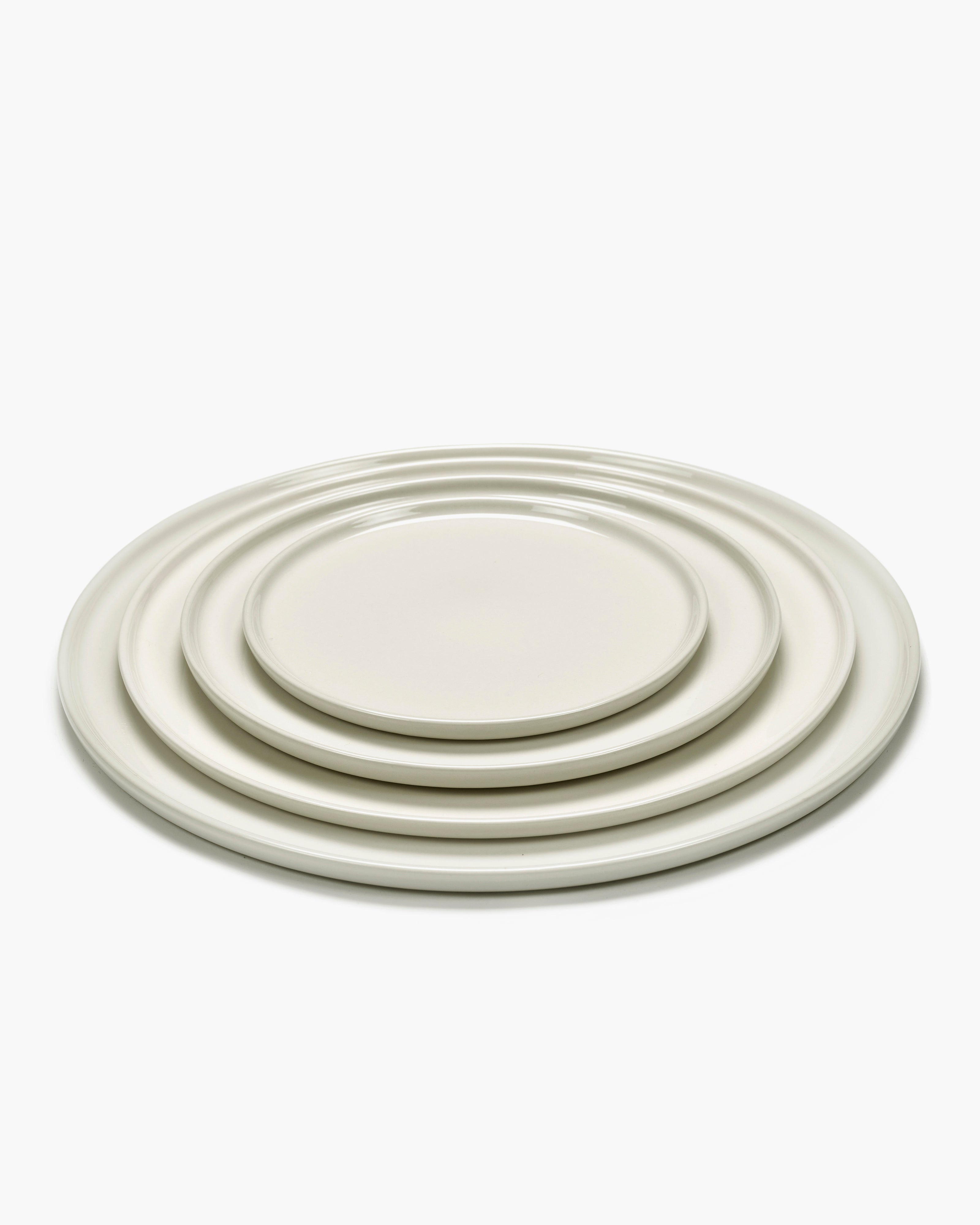 Serax Cena mělký talíř ivory porcelán