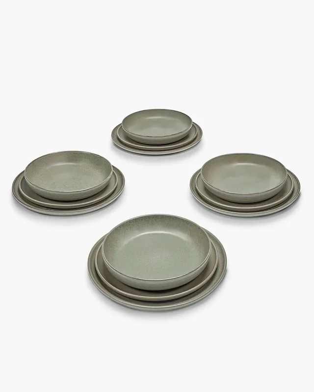 Serax Surface jídelní sada 12 ks camo green