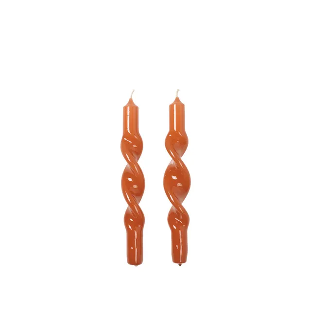 Broste Copenhagen Twist Glossy kroucená svíčka 1 ks