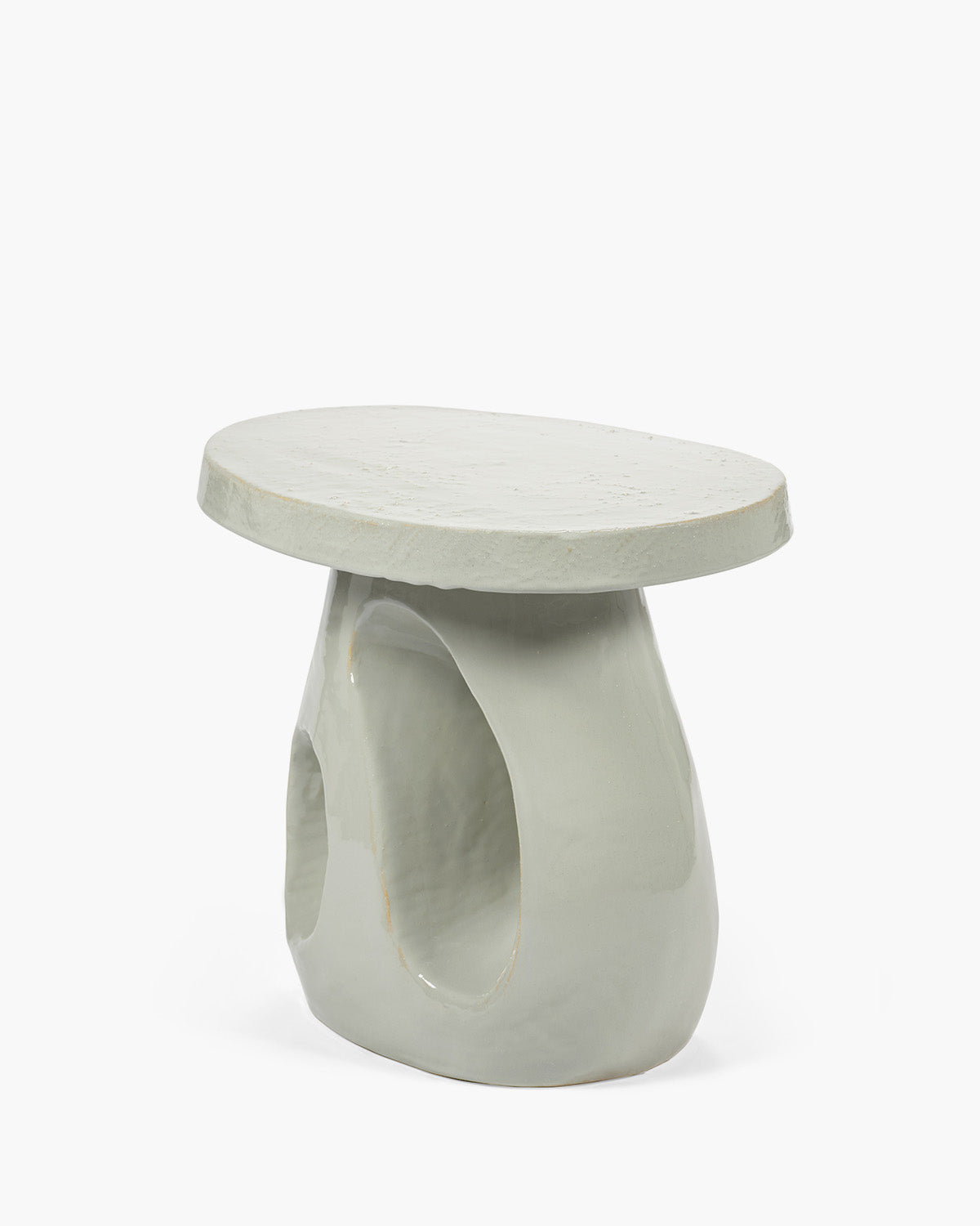 Serax Amé Side Table 10 keramický stolek šedý