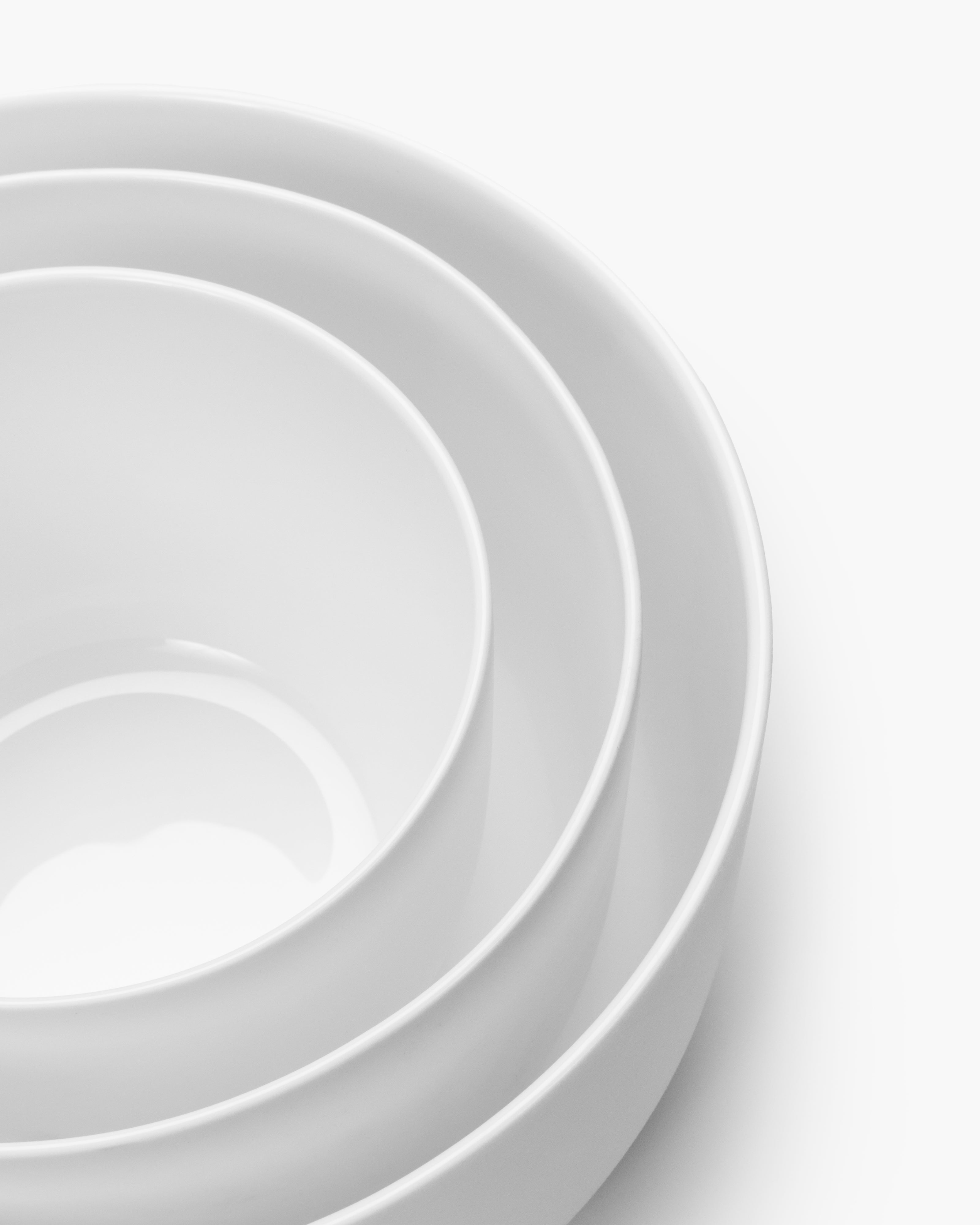 Serax Base hluboká miska M bílá porcelán