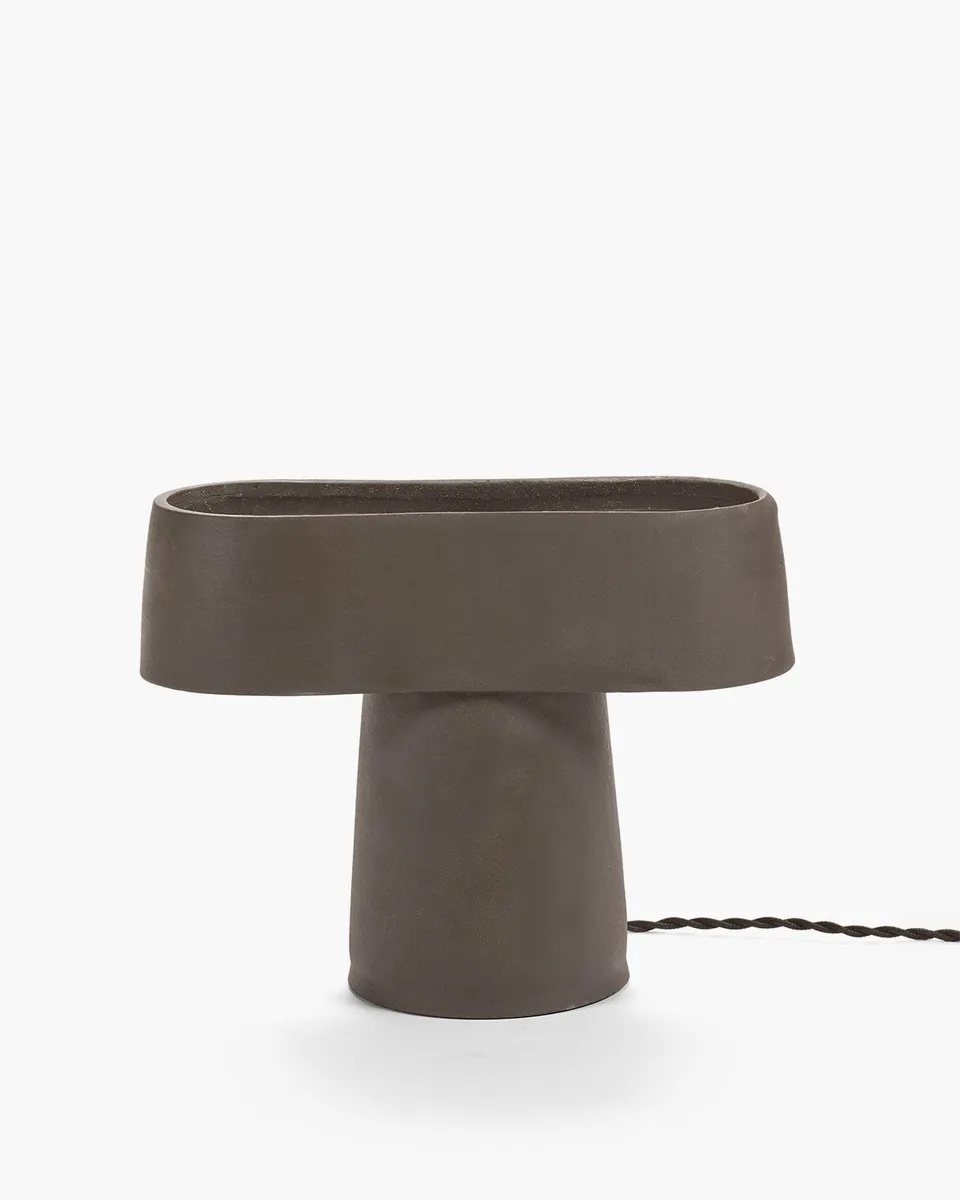 Serax Romé 02 stolní lampa tmavě šedá šamot