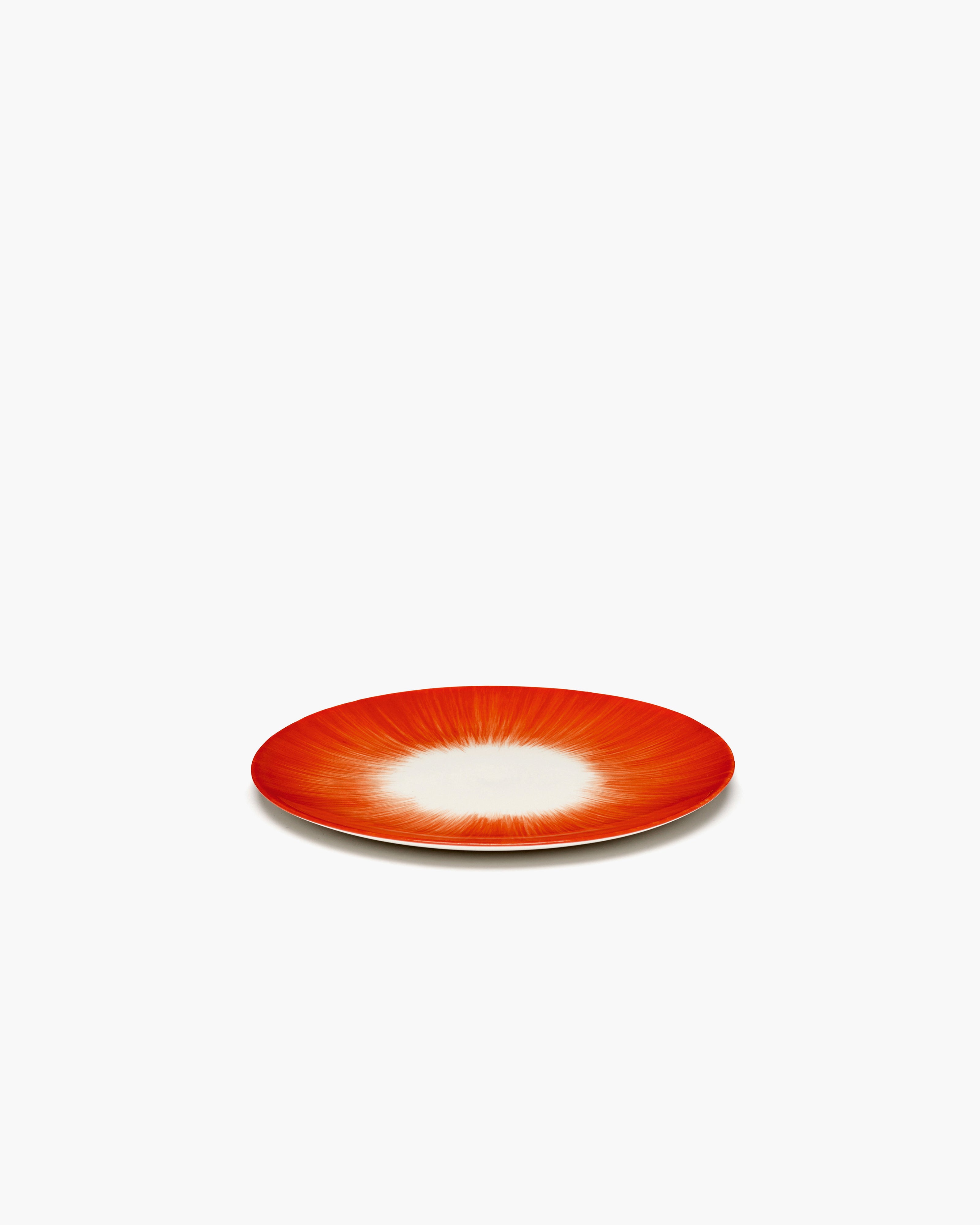Serax Dé snídaňový talířek bílo-červený porcelán 5