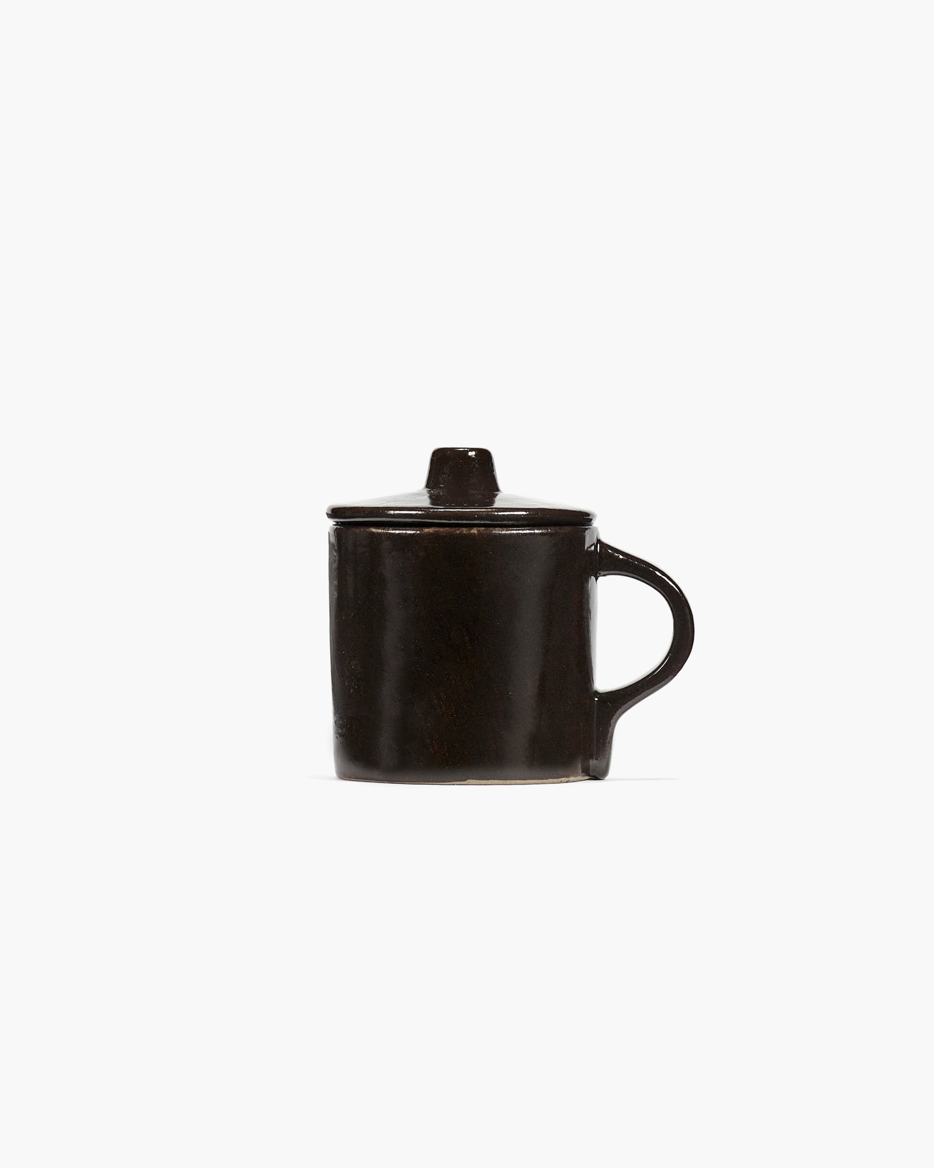 Serax La Mère espresso šálek s víčkem eben