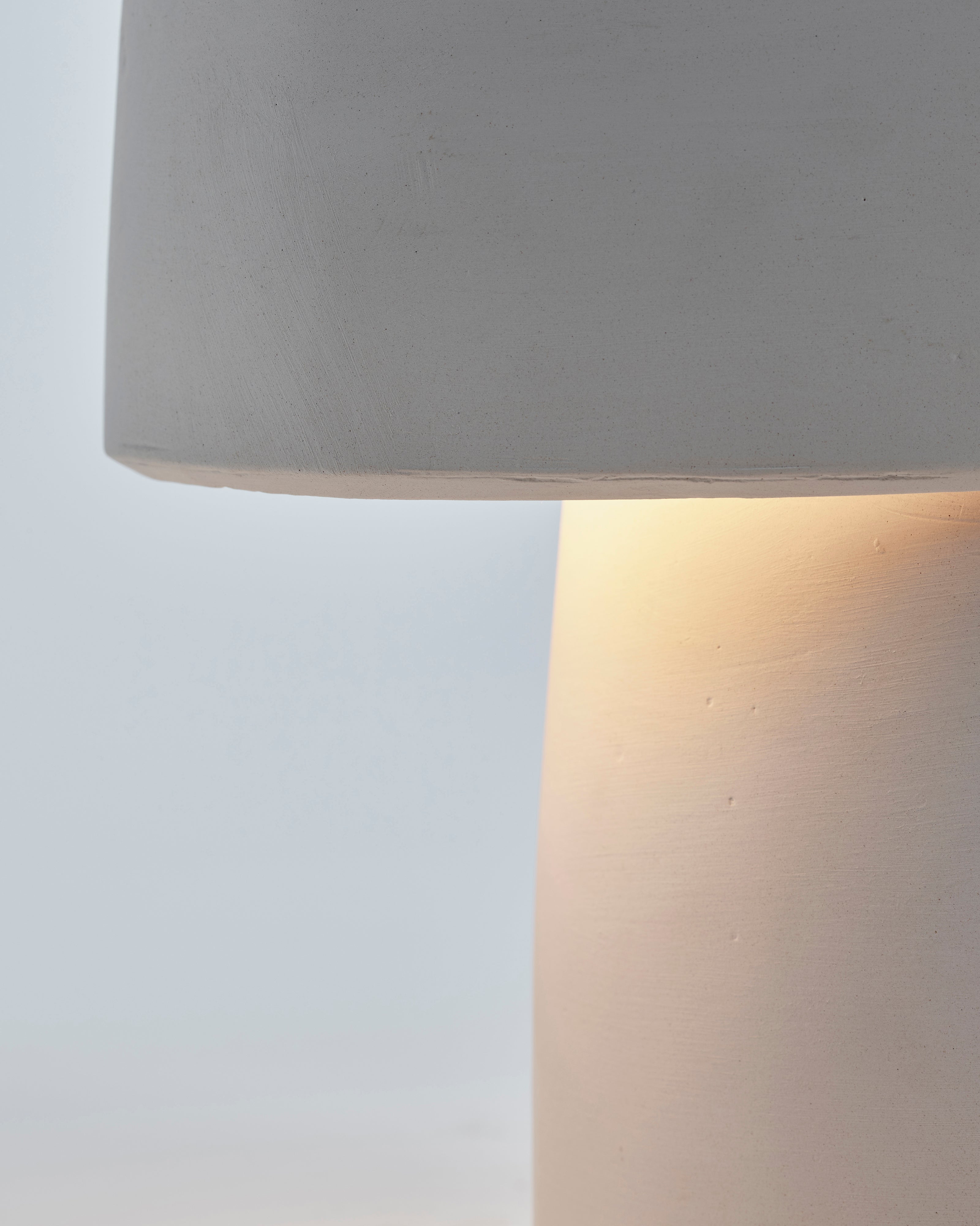 Serax Romé stolní lampa bílá keramická