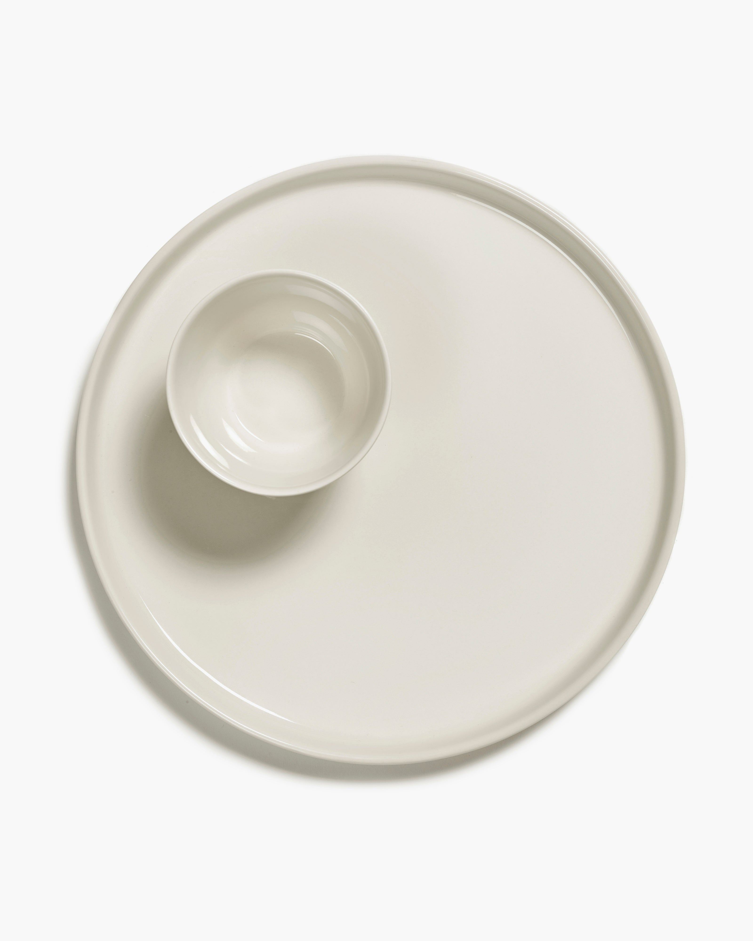 Serax Cena jídelní talíř vysoký ivory porcelán