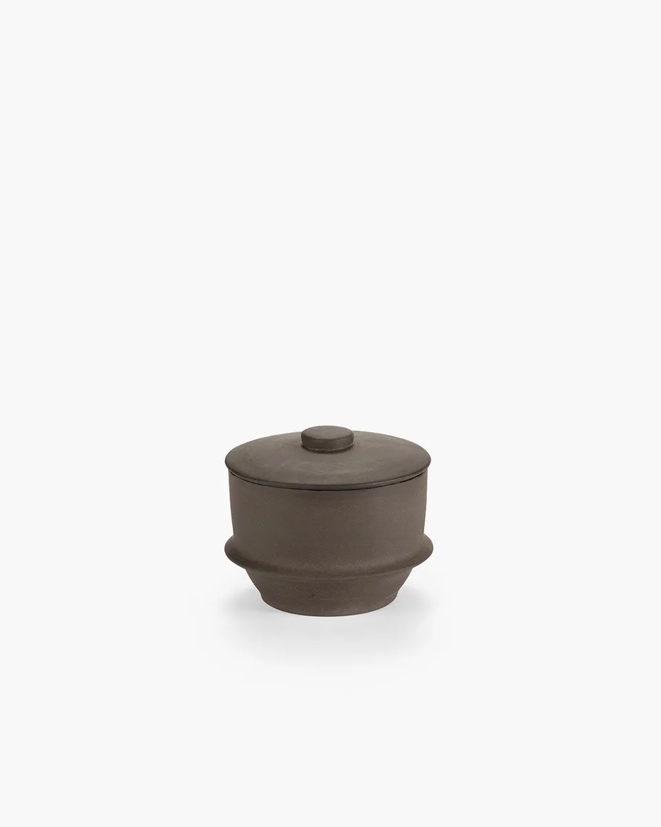 Serax Dune cukrenka porcelan bridlicova
