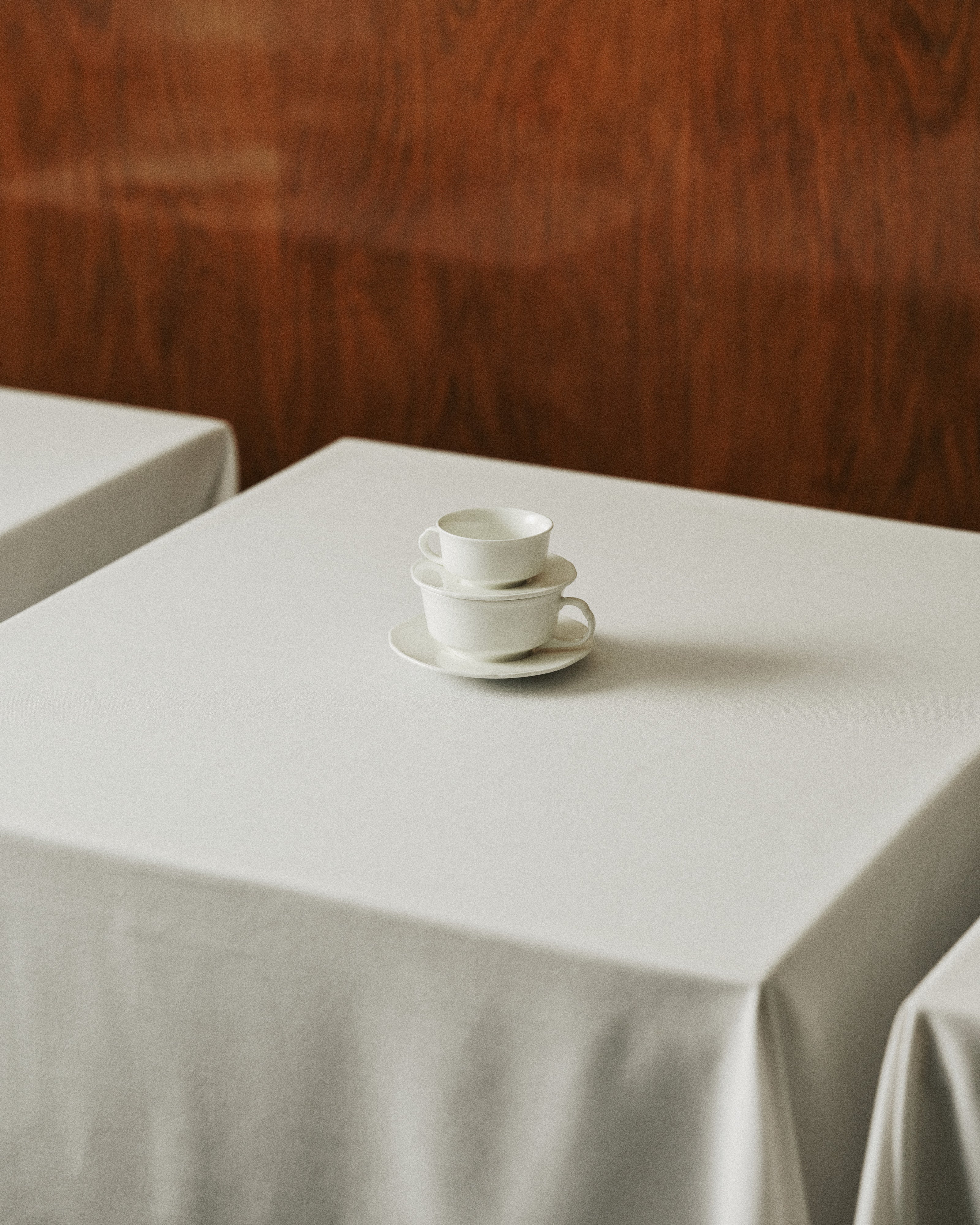Serax Silhouette šálek na espresso bílý porcelán