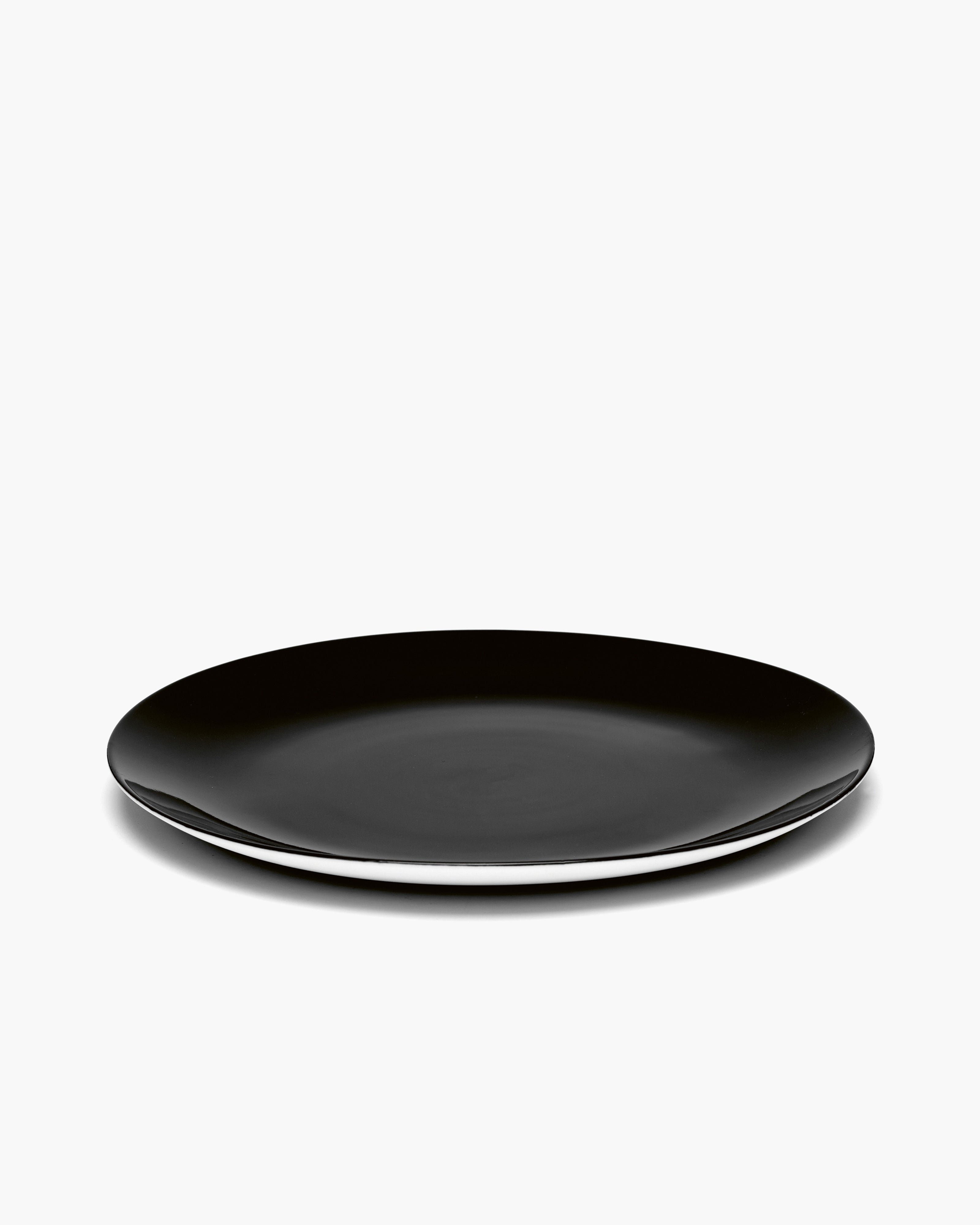 Serax Dé jídelní talíř porcelán černý