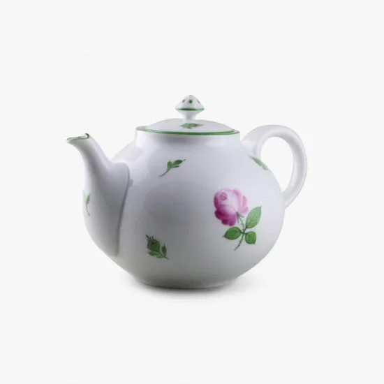 Augarten Schubert konvice na čaj růžová porcelán