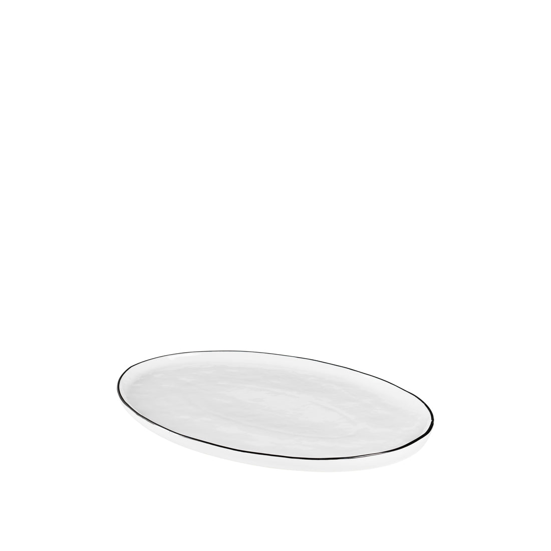 Broste Copenhagen Salt Plate talíř oválný keramický