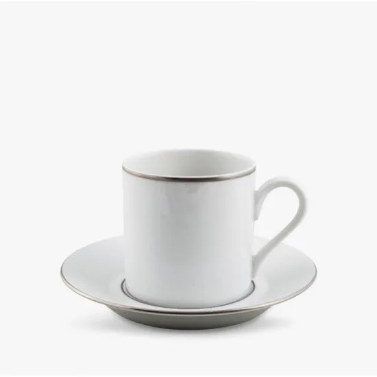 Augarten Schubert šálek na kávu bílý porcelán