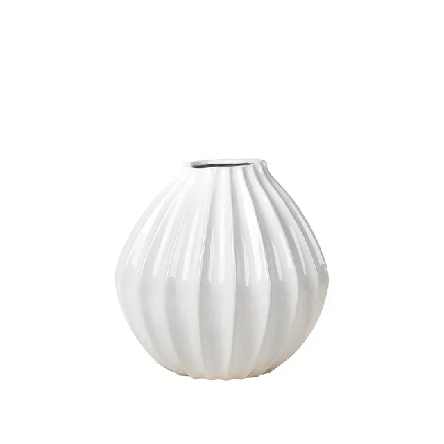 Broste Copenhagen Wide Vase L váza velká kameninová
