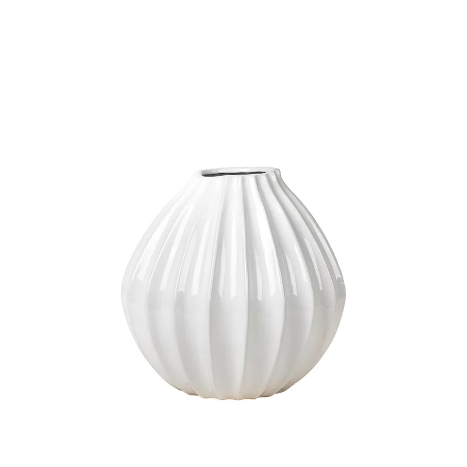 Broste Copenhagen Wide Vase L váza velká kameninová