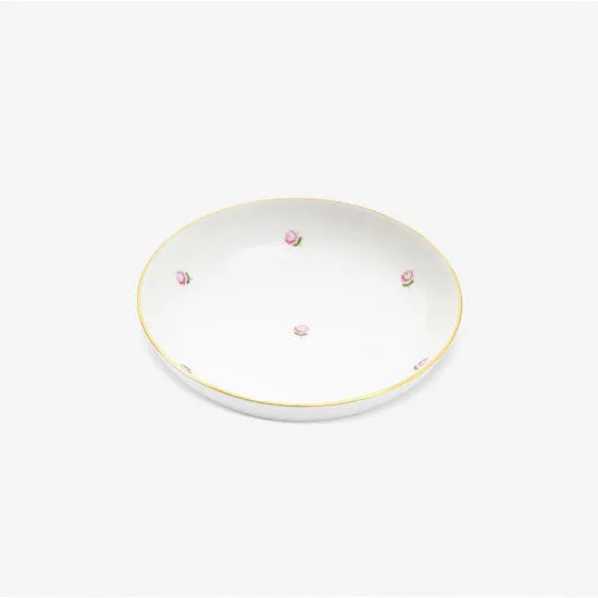 Augarten miska kulatá malá růžová porcelán