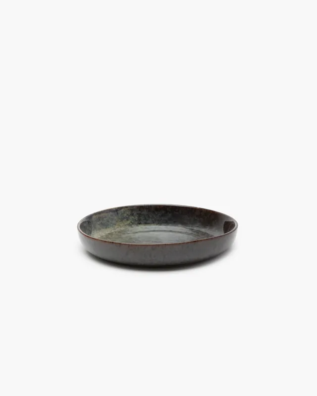 Serax Surface hluboký talíř L šedá indi grey