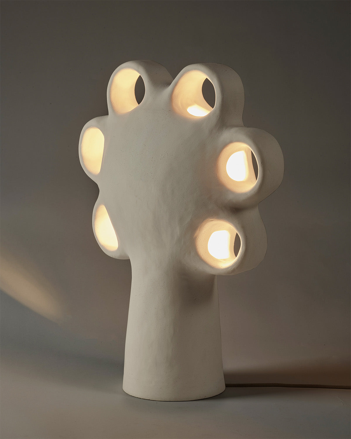 Serax Harna stojací lampa béžová keramika