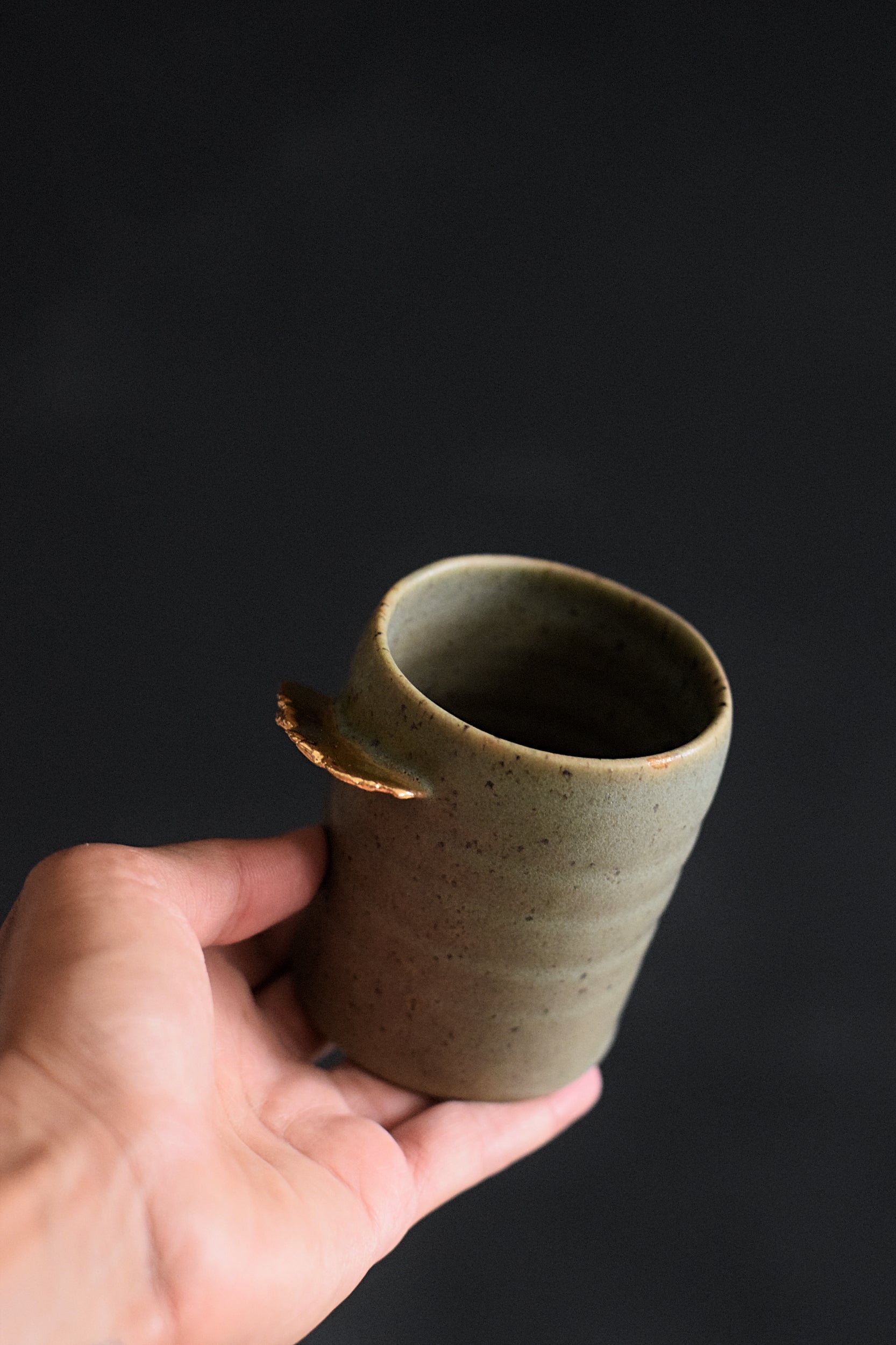 Terra Ceramics Prague ENYA Moss Green espresso šálek 150 ml #2