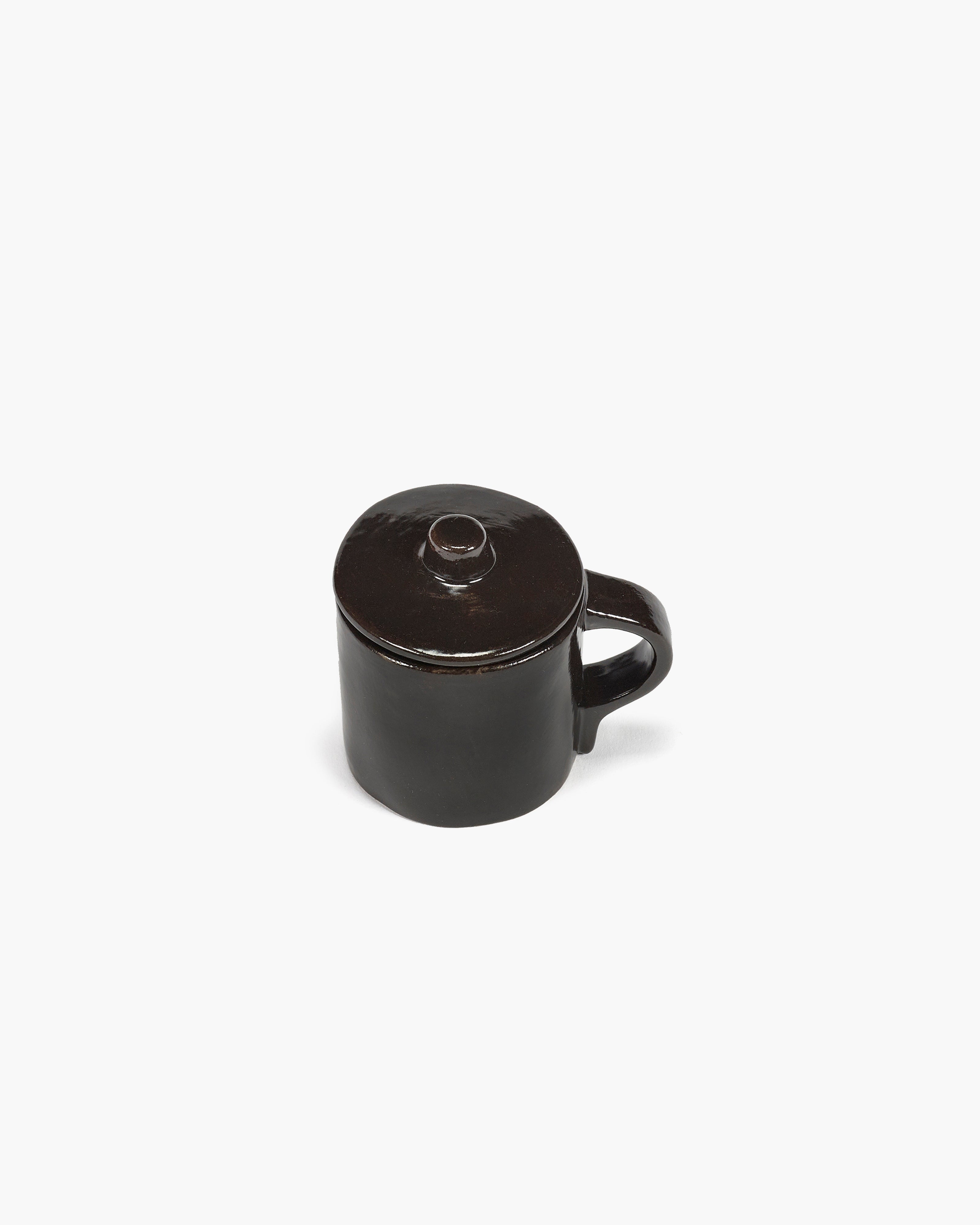 Serax La Mère espresso šálek s víčkem eben