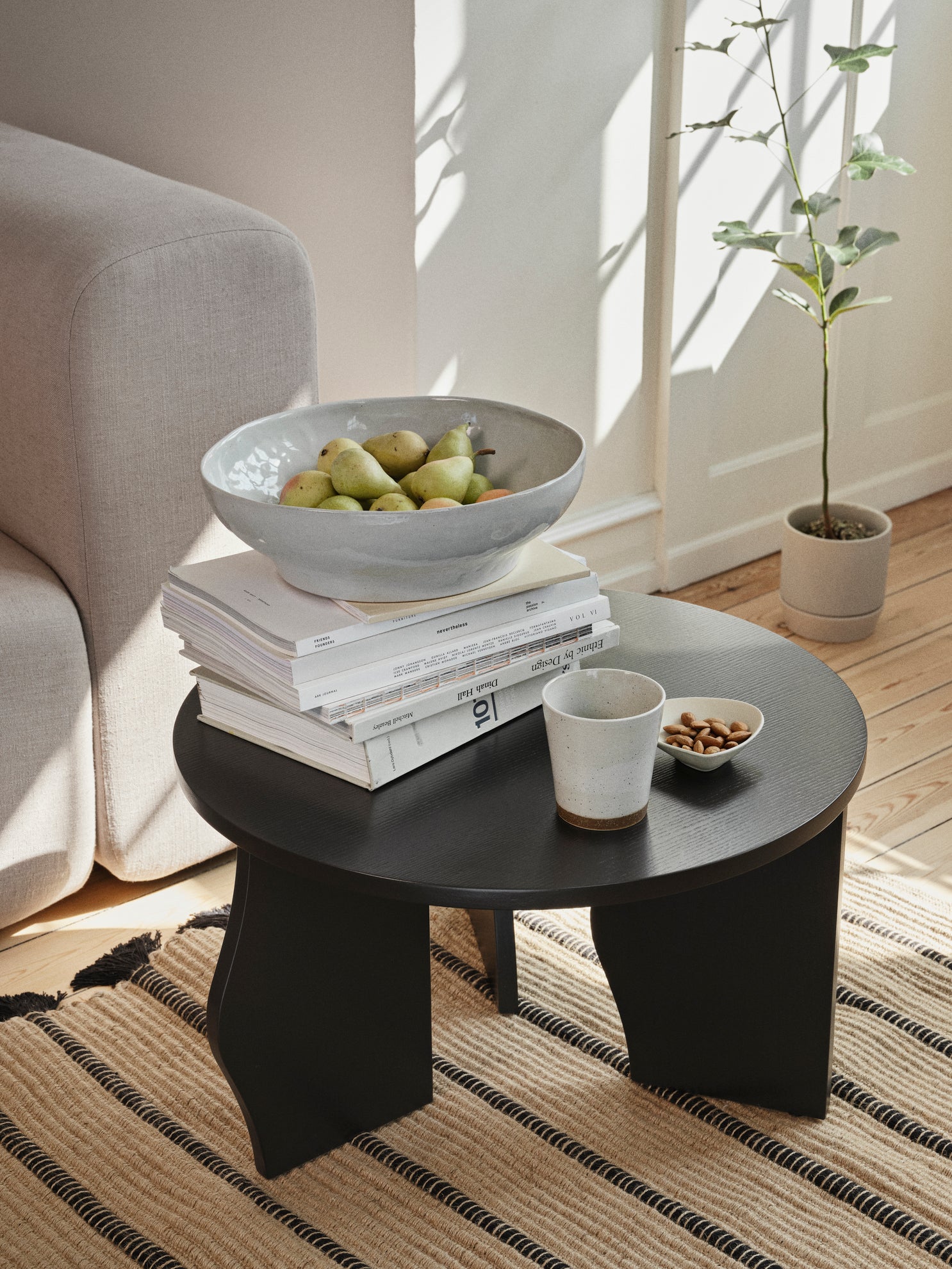 Broste Copenhagen Brook Table S odkládací stolek