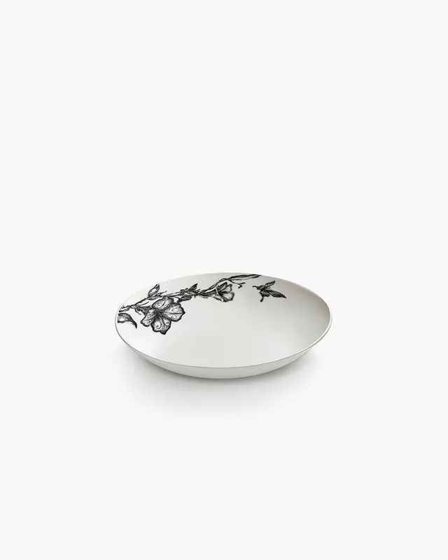 Serax Unity servírovací mísa S bílo-černá porcelánová