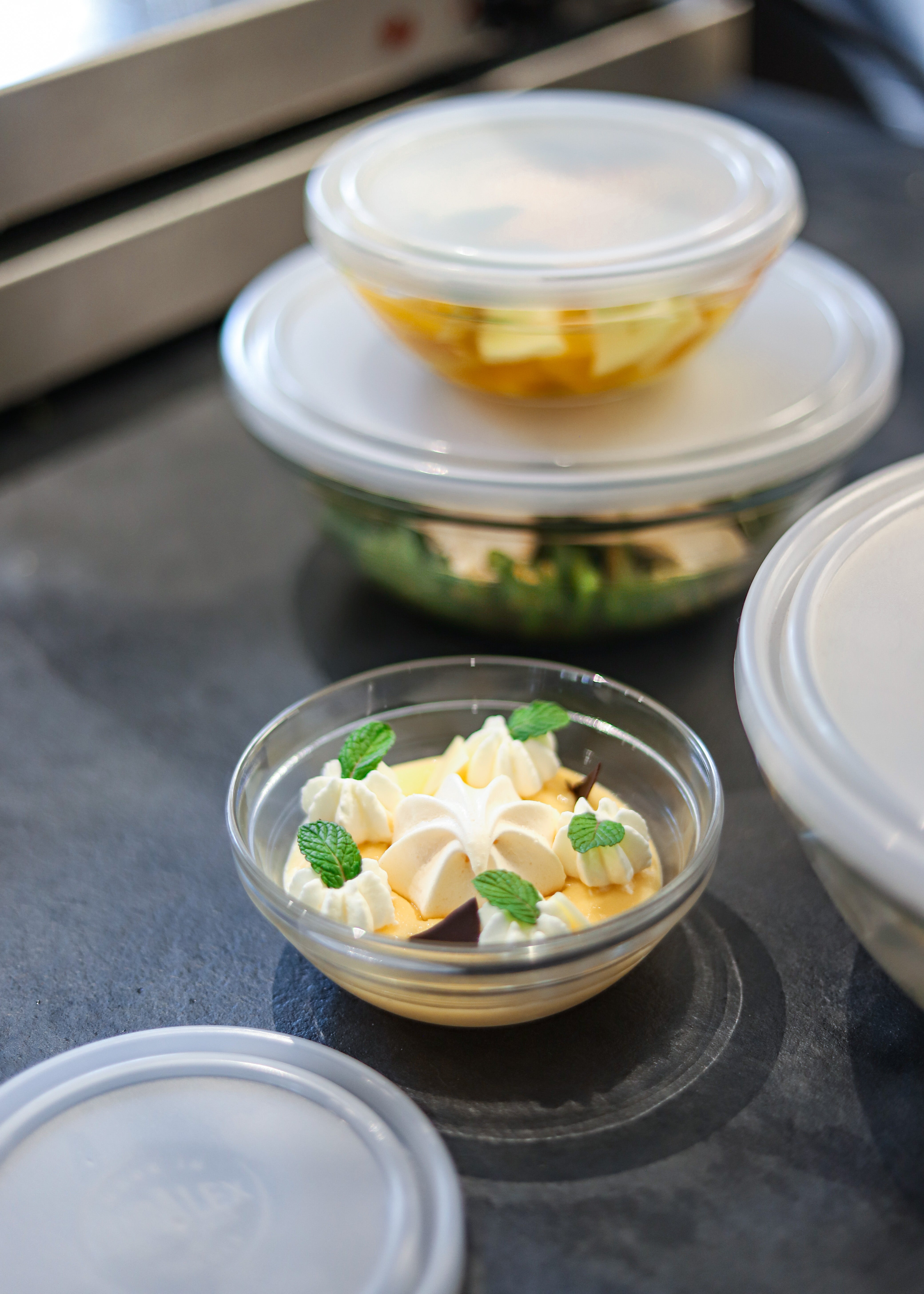 Duralex Freshbox sada skleněných dóz 3ks kulaté tvrzené sklo