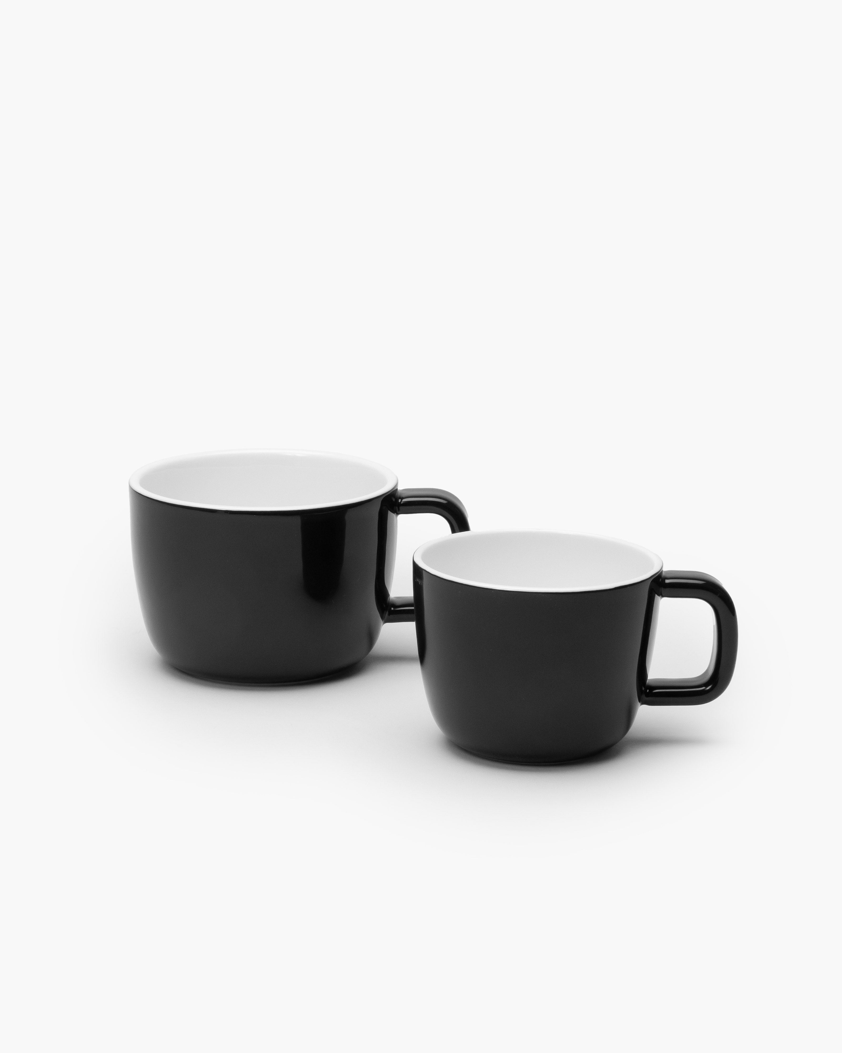 Serax Passe-partout šálek na espresso černý porcelán