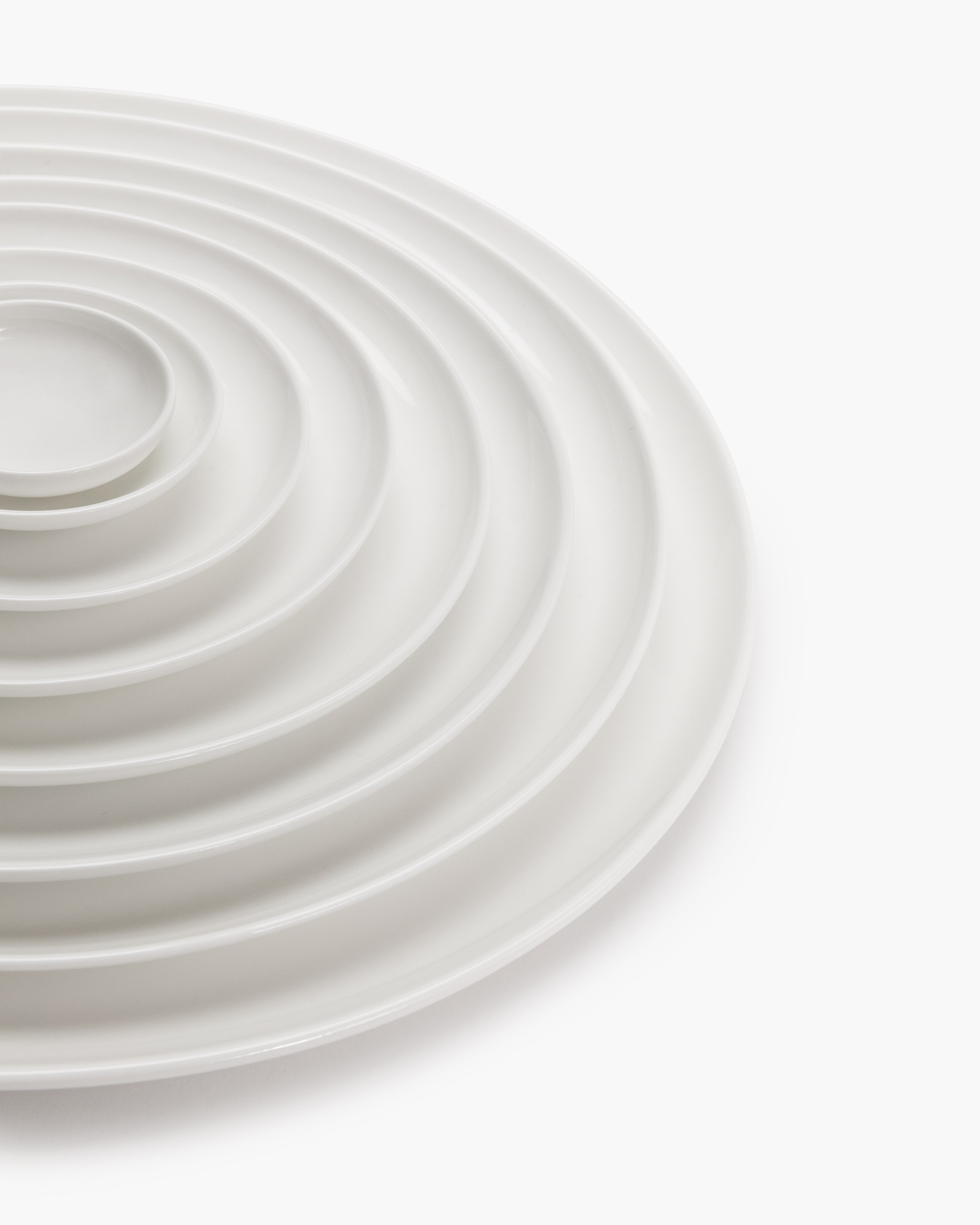 Serax Base nízký jídelní talíř bílý porcelánový