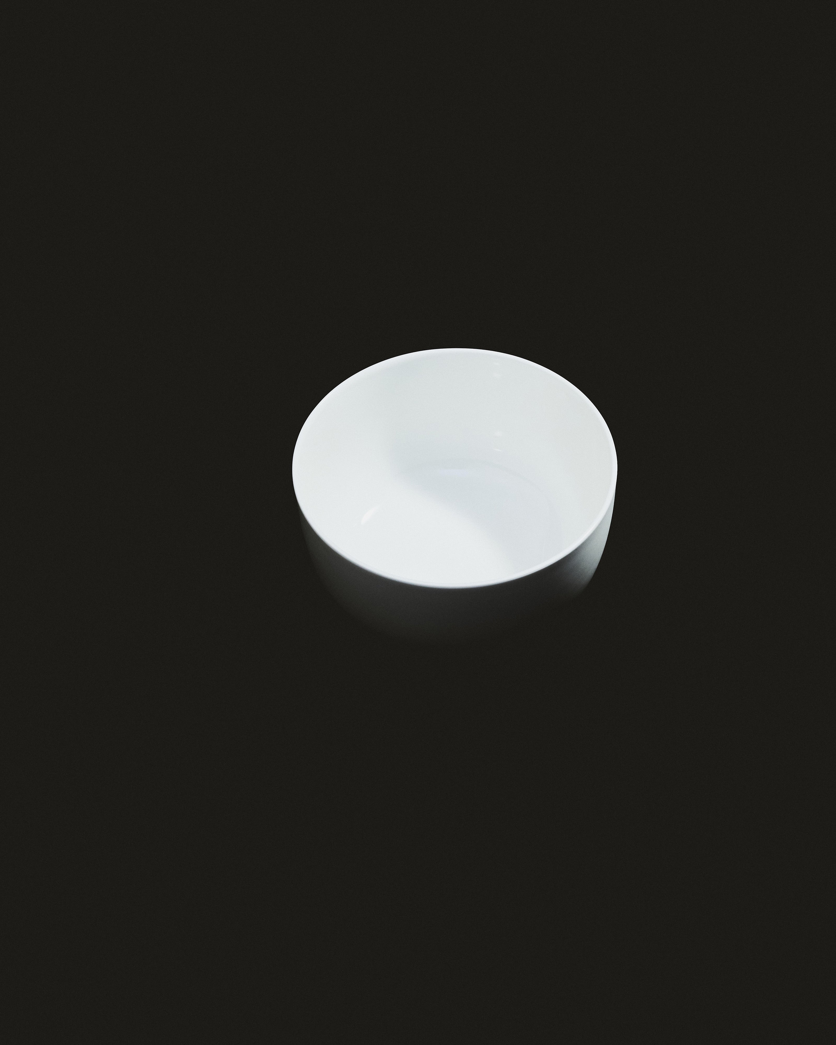 Serax Base vysoká miska M bílá porcelánová