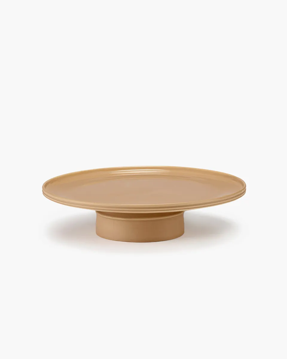 Serax Dune stojan na moučník terakota porcelán