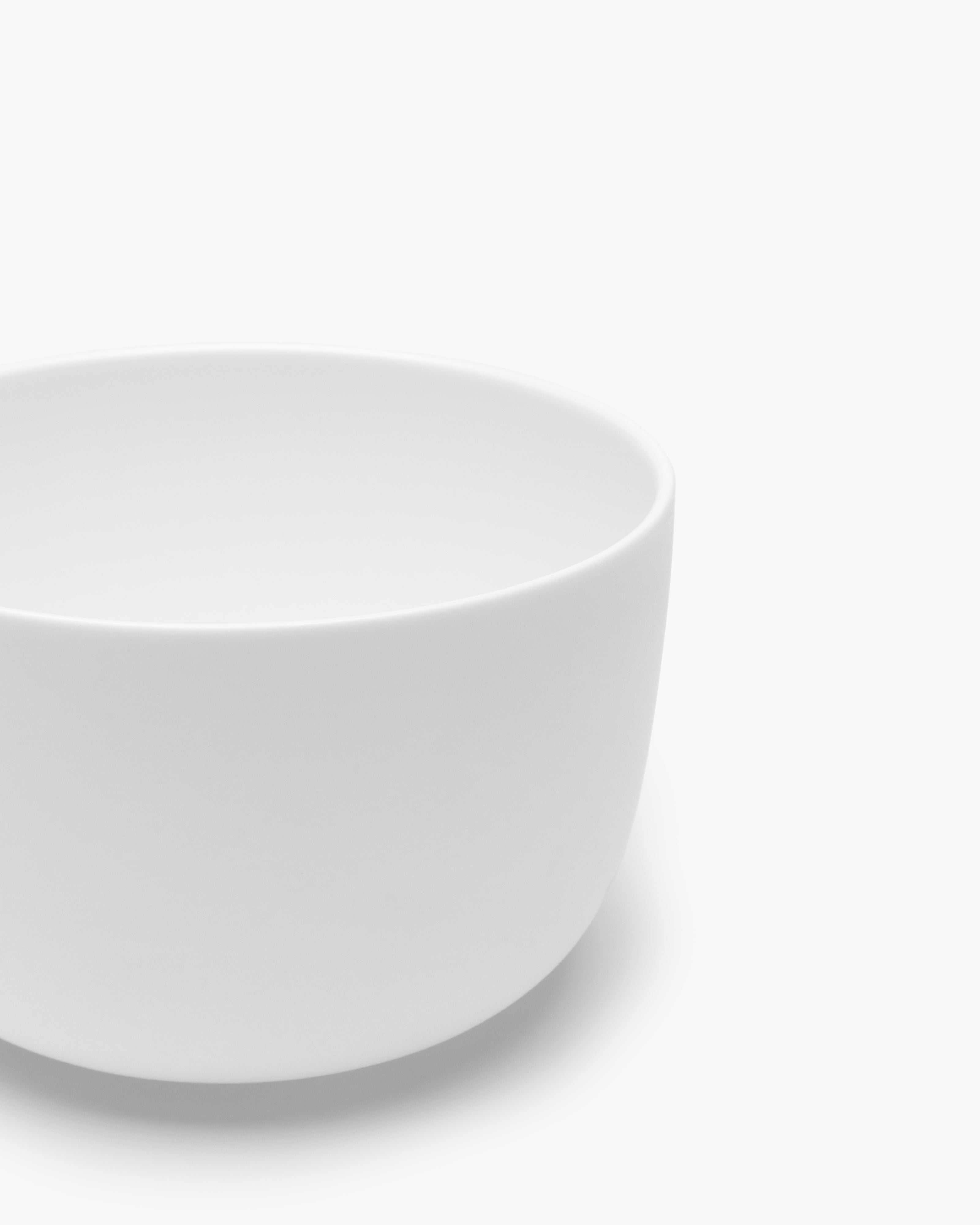 Serax Base miska vysoká S bílá porcelánová