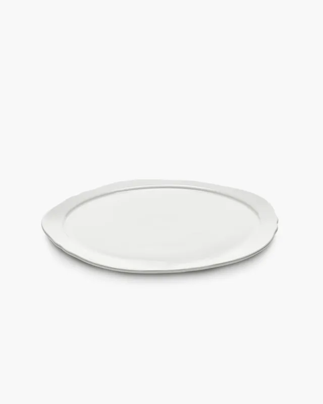 Serax Silhouette servírovací talíř bílý porcelánový