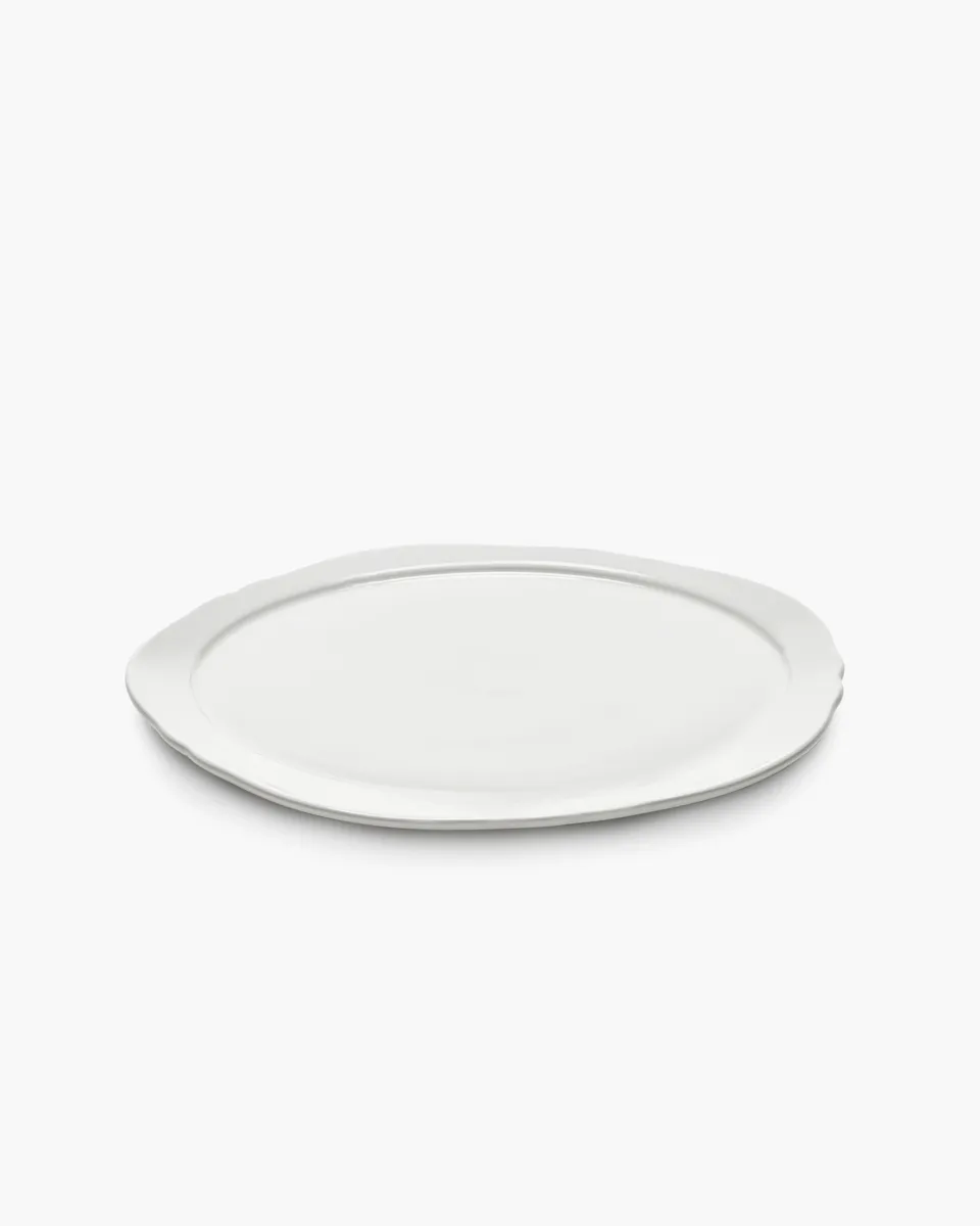 Serax Silhouette servírovací talíř bílý porcelánový