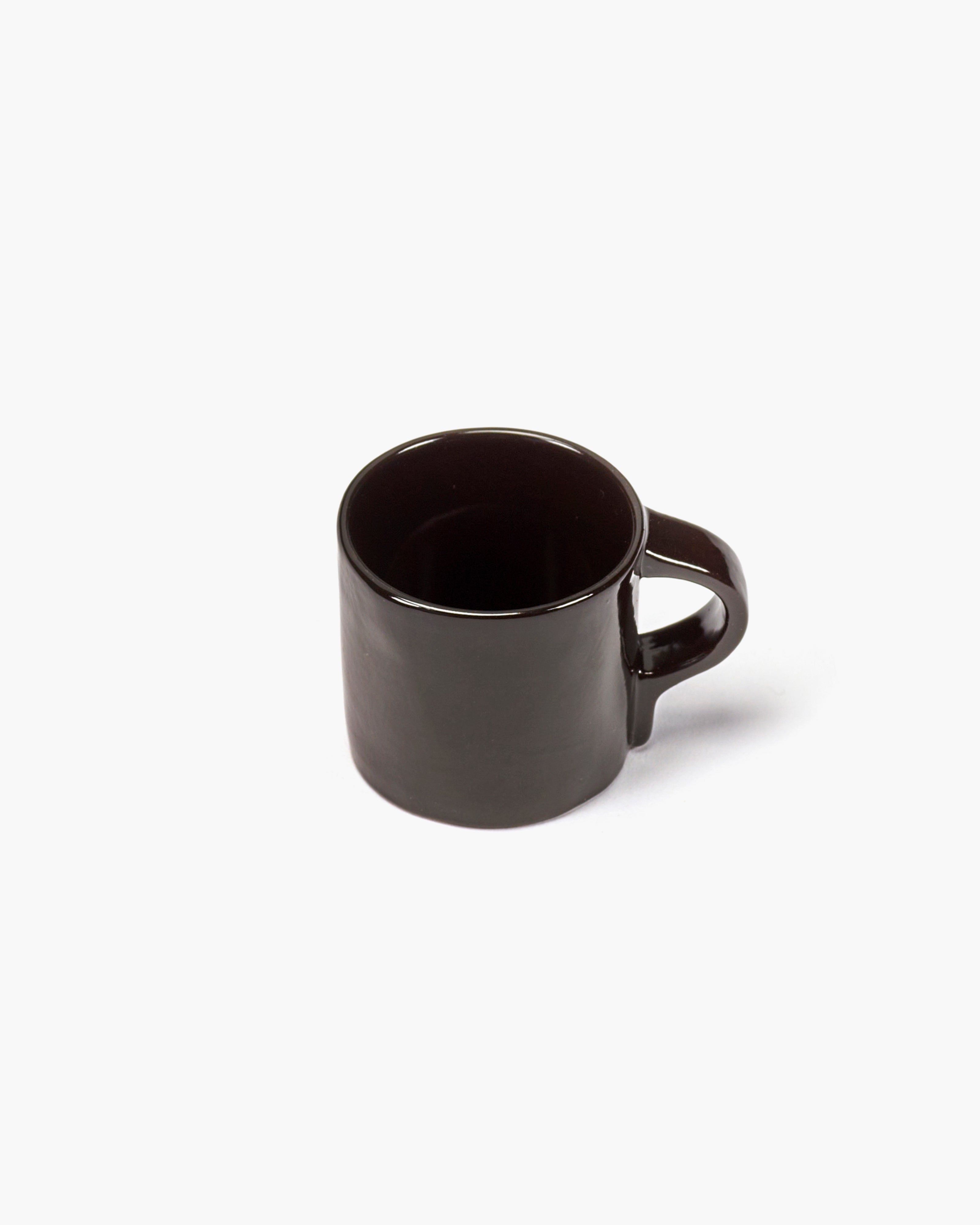 Serax La Mère šálek na espresso hnědý kamenina