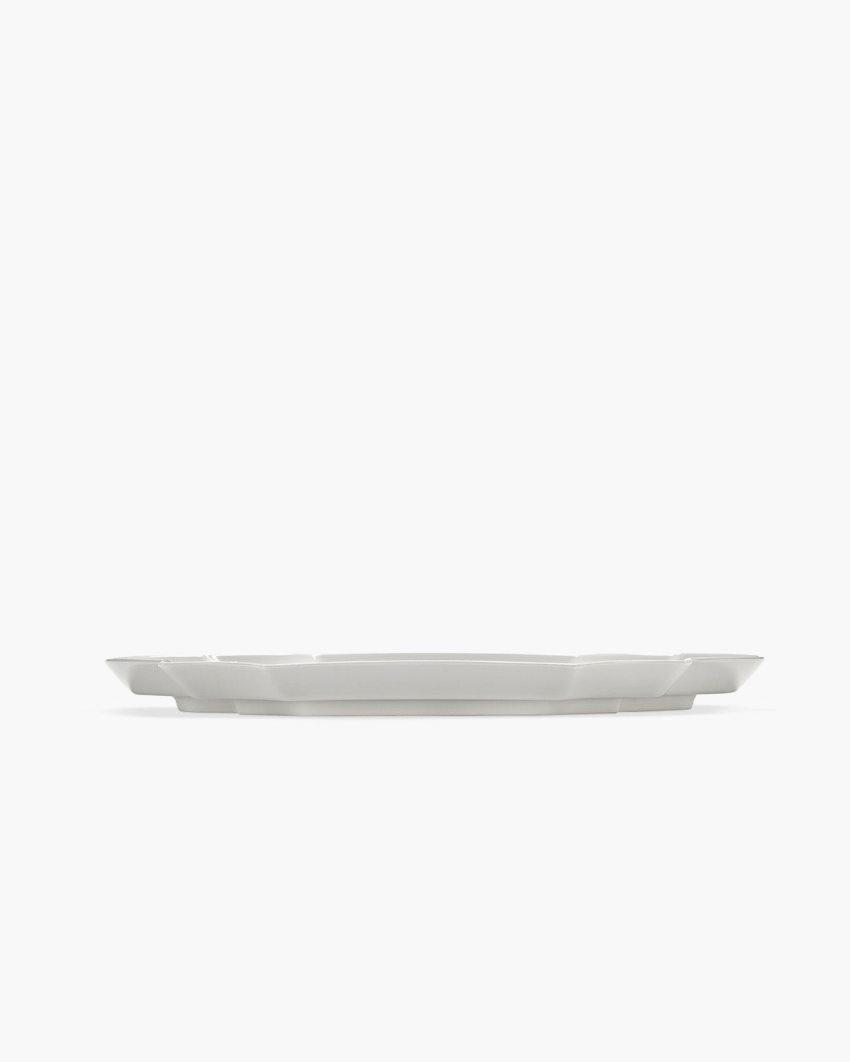 Serax Perle Fine Oval serving plate talíř servírovací bílý