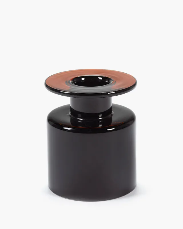 Serax Wind & Fire váza S černá kamenina