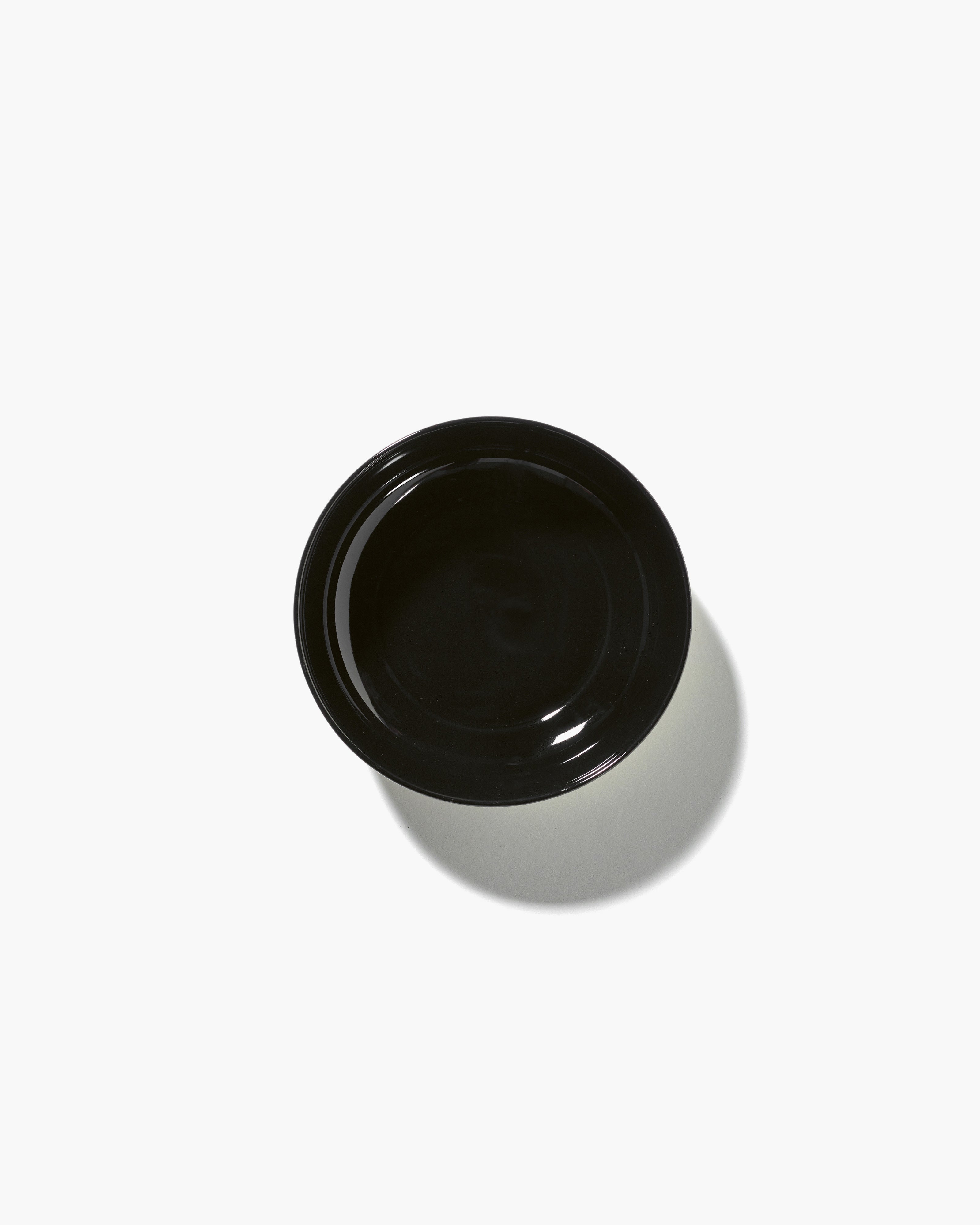 Serax Dé miska S bílo-černá porcelán stín
