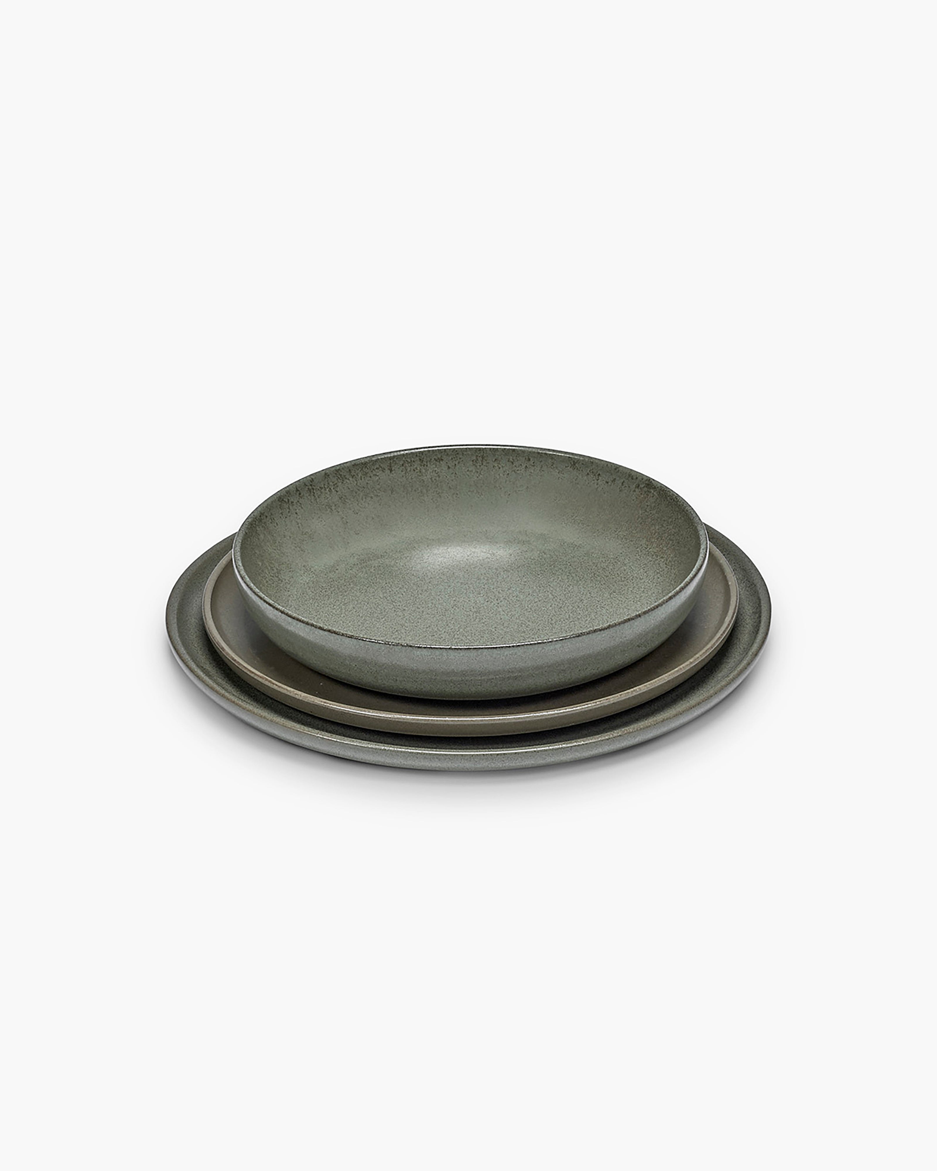 Serax Surface jídelní sada 12 ks camo green